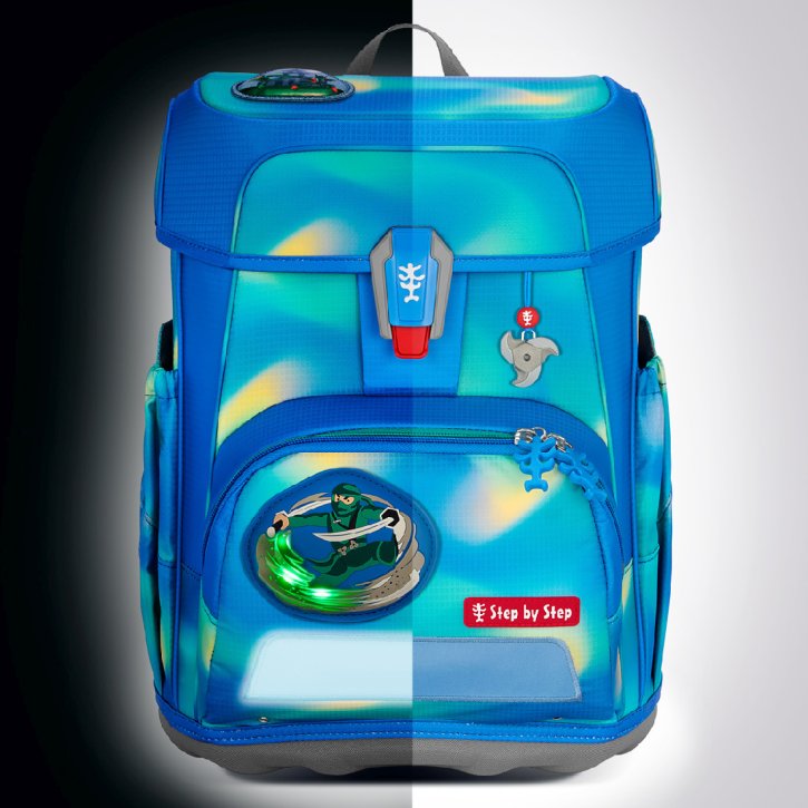 Step by Step CLOUD FLASH Schulranzen-Set Ninja Zazu